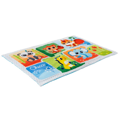 Игровой коврик мягконабивной XXL Лесные друзья Chicco 00011352000000 1